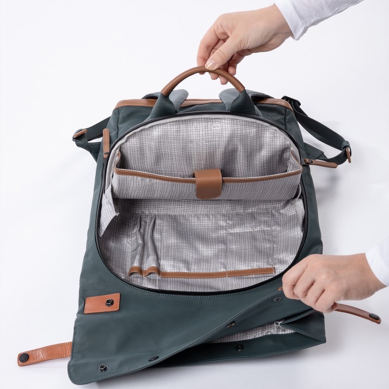 Rucksack Japan Osaka Cosmic Void, Farbe: blau/petrol, Marke: Aunts & Uncles, EAN: 4250394991637, Abmessungen in cm: 28x47x12, Bild 7 von 9