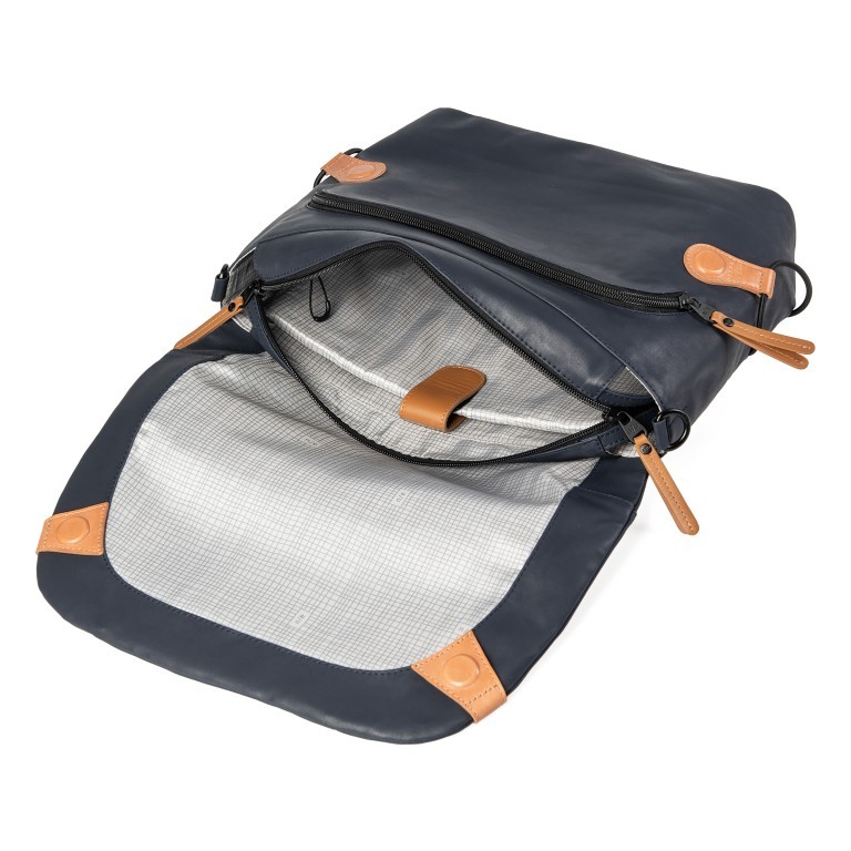 Kuriertasche Japan Matsumoto Night Blue, Farbe: blau/petrol, Marke: Aunts & Uncles, EAN: 4250394975095, Abmessungen in cm: 36x25x8.5, Bild 6 von 7