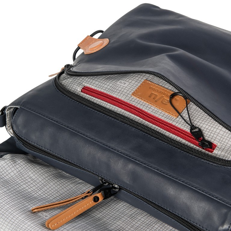 Kuriertasche Japan Matsumoto Night Blue, Farbe: blau/petrol, Marke: Aunts & Uncles, EAN: 4250394975095, Abmessungen in cm: 36x25x8.5, Bild 7 von 7