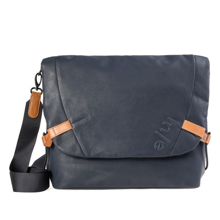 Kuriertasche Japan Matsumoto Night Blue, Farbe: blau/petrol, Marke: Aunts & Uncles, EAN: 4250394975095, Abmessungen in cm: 36x25x8.5, Bild 1 von 7