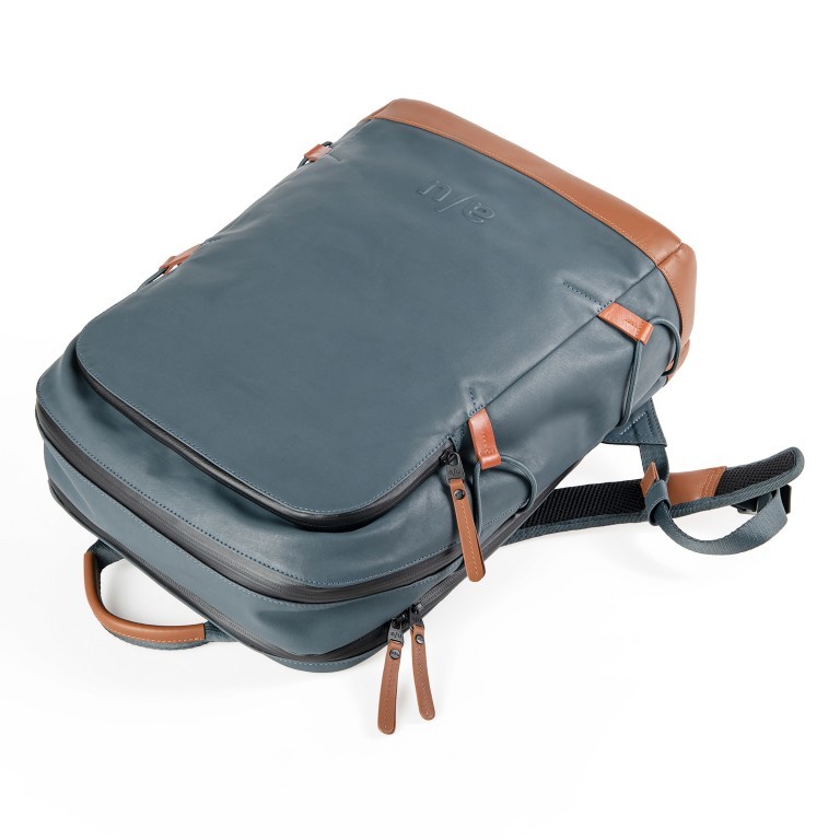 Rucksack Japan Kawaguchi Cosmic Void, Farbe: blau/petrol, Marke: Aunts & Uncles, EAN: 4250394991781, Abmessungen in cm: 29x44x13, Bild 7 von 8