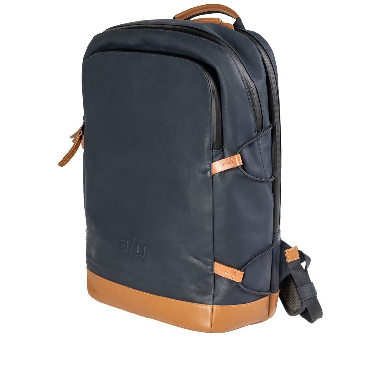 Rucksack Japan Kawaguchi NAVY/Night Blue, Farbe: blau/petrol, Marke: Aunts & Uncles, EAN: 4250394975347, Abmessungen in cm: 29x44x13, Bild 2 von 8