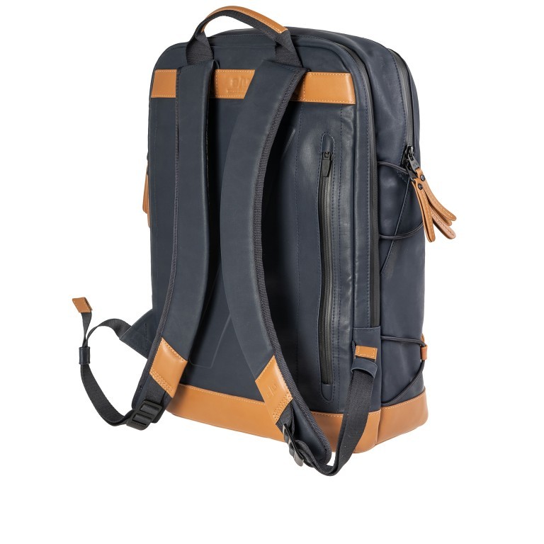 Rucksack Japan Kawaguchi NAVY/Night Blue, Farbe: blau/petrol, Marke: Aunts & Uncles, EAN: 4250394975347, Abmessungen in cm: 29x44x13, Bild 3 von 8