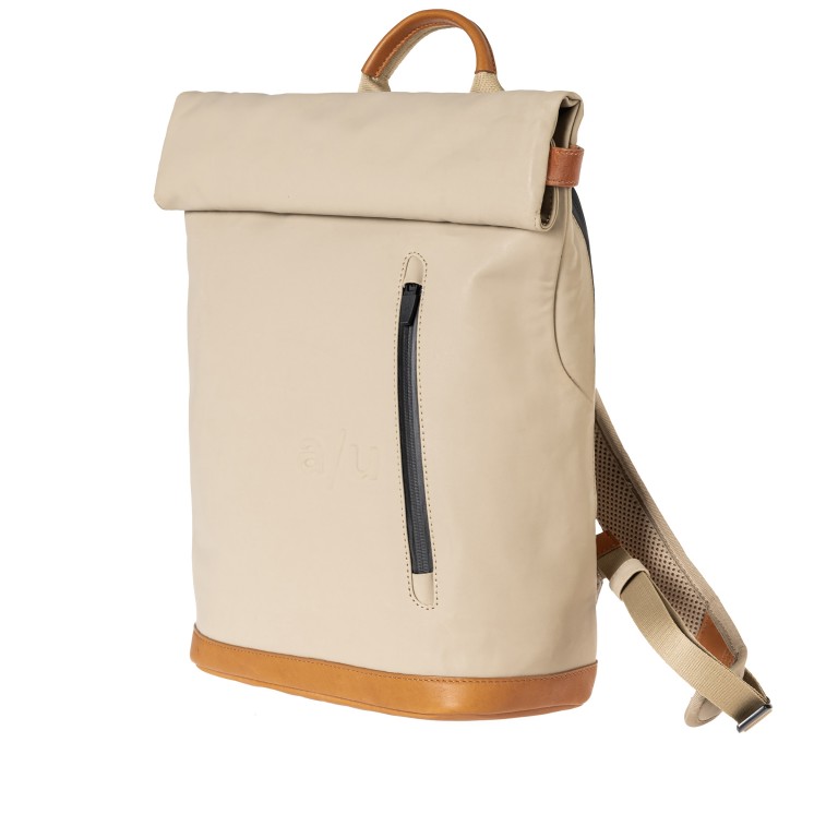 Rucksack Japan Wakayama mit Laptopfach 13 Zoll Nomad, Farbe: beige, Marke: Aunts & Uncles, EAN: 4250394971004, Abmessungen in cm: 26x39x10, Bild 2 von 11