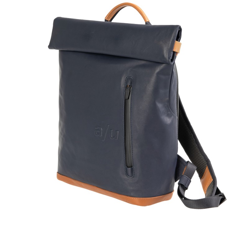 Rucksack Japan Wakayama mit Laptopfach 13 Zoll Night Blue, Farbe: blau/petrol, Marke: Aunts & Uncles, EAN: 4250394971035, Abmessungen in cm: 26x39x10, Bild 2 von 11