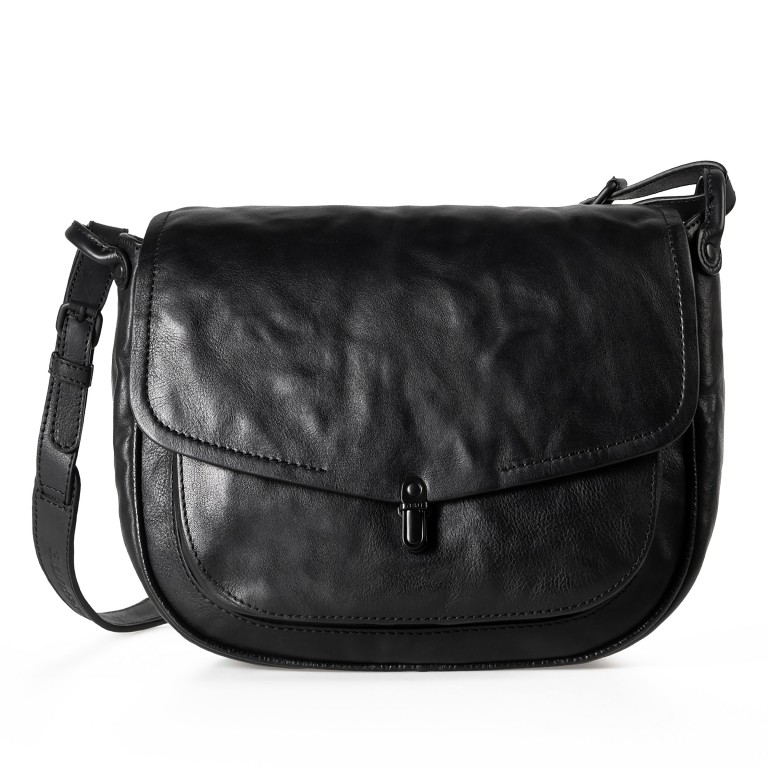 Satteltasche Grandma's Luxury Club Mrs. Molke Cake Black Smoke, Farbe: schwarz, Marke: Aunts & Uncles, EAN: 4250394997684, Abmessungen in cm: 27x18x9, Bild 1 von 9