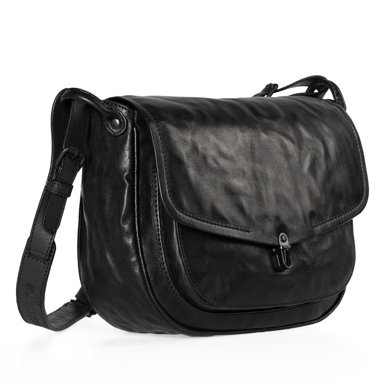 Satteltasche Grandma's Luxury Club Mrs. Molke Cake Black Smoke, Farbe: schwarz, Marke: Aunts & Uncles, EAN: 4250394997684, Abmessungen in cm: 27x18x9, Bild 2 von 9