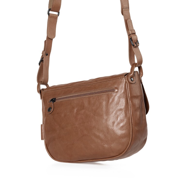 Satteltasche Grandma's Luxury Club Mrs. Molke Cake Caramel, Farbe: cognac, Marke: Aunts & Uncles, EAN: 4250394997738, Abmessungen in cm: 27x18x9, Bild 3 von 9