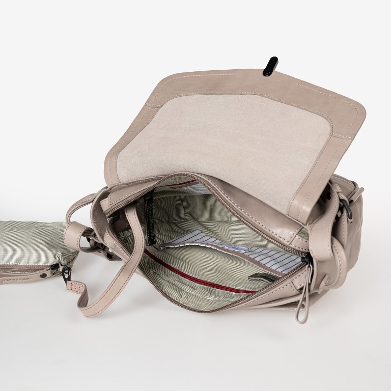 Satteltasche Grandma's Luxury Club Mrs. Molke Cake Cashmere, Farbe: beige, Marke: Aunts & Uncles, EAN: 4255717201981, Abmessungen in cm: 27x18x9, Bild 7 von 9
