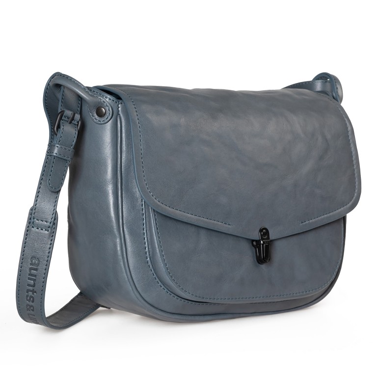 Satteltasche Grandma's Luxury Club Mrs. Molke Cake Wind, Farbe: blau/petrol, Marke: Aunts & Uncles, EAN: 4255717201998, Abmessungen in cm: 27x18x9, Bild 2 von 9