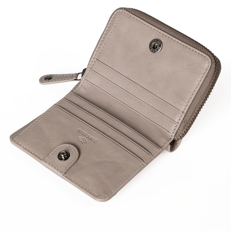 Geldbörse Grandma's Luxury Club Mrs. Elena mit RFID-Schutz Cashmere, Farbe: beige, Marke: Aunts & Uncles, EAN: 4255717202476, Abmessungen in cm: 12x10x4, Bild 4 von 5