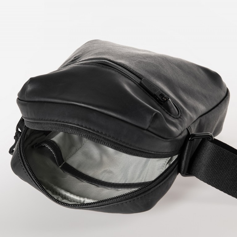 Umhängetasche Japan Re Onga Black, Farbe: schwarz, Marke: Aunts & Uncles, EAN: 4255717200113, Abmessungen in cm: 17.5x19x6, Bild 6 von 9