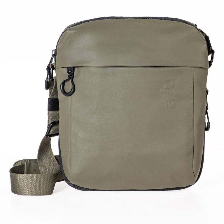 Umhängetasche Japan Re Oyabe erweiterbar Fallen Rock, Farbe: taupe/khaki, Marke: Aunts & Uncles, EAN: 4255717200328, Abmessungen in cm: 22x28x7, Bild 1 von 9
