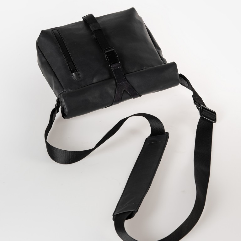Umhängetasche Japan Re Seki erweiterbar Black, Farbe: schwarz, Marke: Aunts & Uncles, EAN: 4255717200366, Abmessungen in cm: 24x19x4, Bild 9 von 9