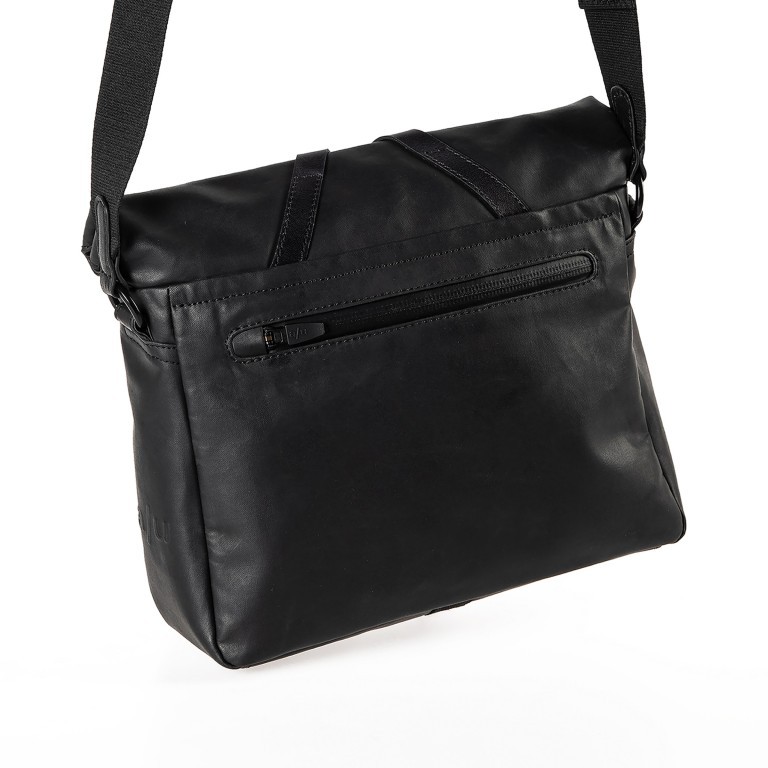 Umhängetasche Japan Re Seki erweiterbar Black, Farbe: schwarz, Marke: Aunts & Uncles, EAN: 4255717200366, Abmessungen in cm: 24x19x4, Bild 3 von 9