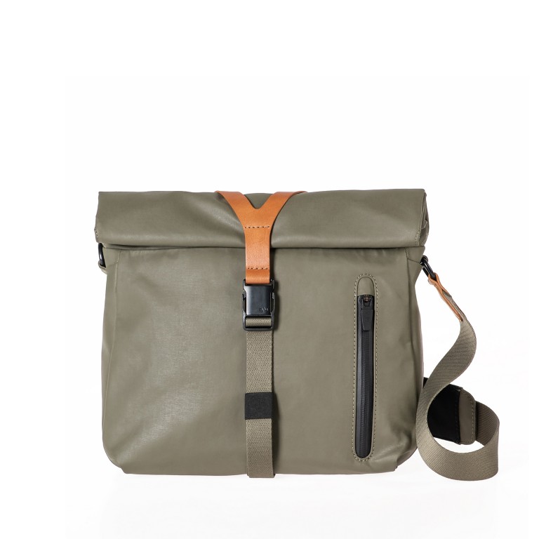 Umhängetasche Japan Re Seki erweiterbar Fallen Rock, Farbe: taupe/khaki, Marke: Aunts & Uncles, EAN: 4255717200373, Abmessungen in cm: 24x19x4, Bild 1 von 9