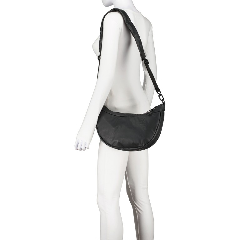 Beuteltasche Japan Re Yoshii erweiterbar Black, Farbe: schwarz, Marke: Aunts & Uncles, EAN: 4255717200410, Abmessungen in cm: 31x21x10, Bild 4 von 9