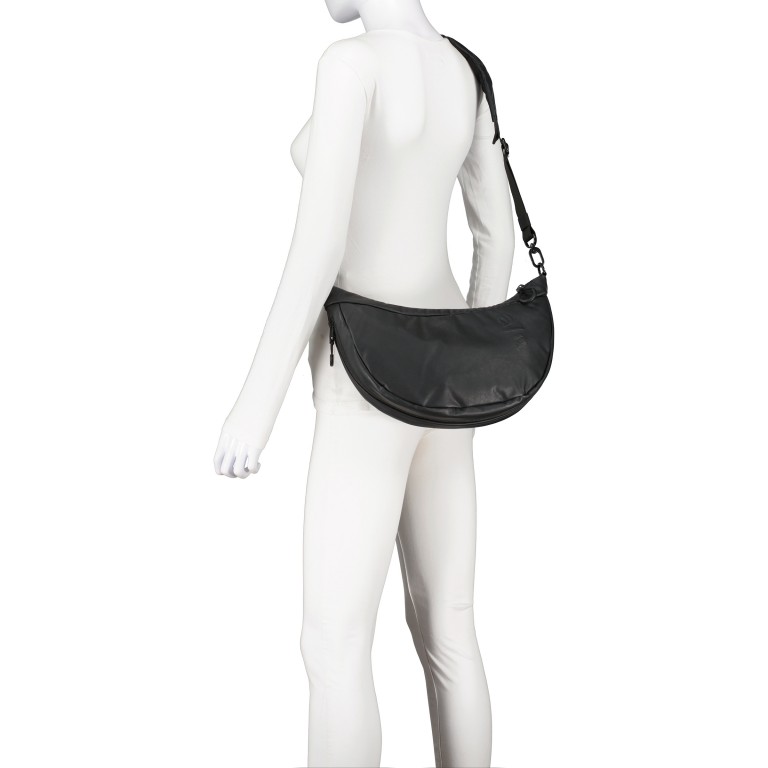 Beuteltasche Japan Re Yoshii erweiterbar Black, Farbe: schwarz, Marke: Aunts & Uncles, EAN: 4255717200410, Abmessungen in cm: 31x21x10, Bild 5 von 9