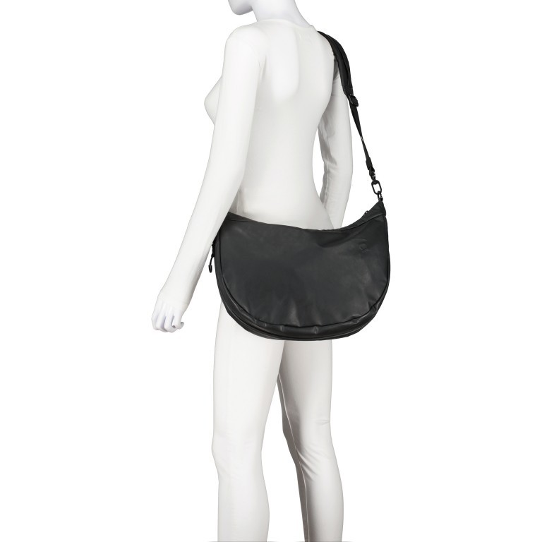 Beuteltasche Japan Re Koyoshi erweiterbar Black, Farbe: schwarz, Marke: Aunts & Uncles, EAN: 4255717200465, Abmessungen in cm: 38x30x12, Bild 5 von 9