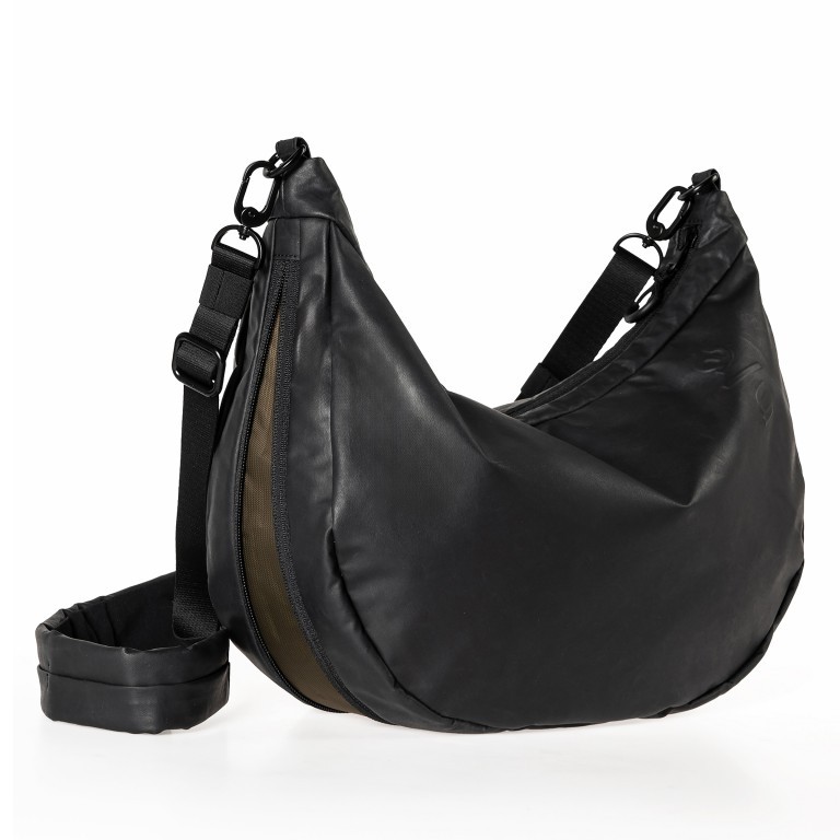 Beuteltasche Japan Re Koyoshi erweiterbar Black, Farbe: schwarz, Marke: Aunts & Uncles, EAN: 4255717200465, Abmessungen in cm: 38x30x12, Bild 2 von 9