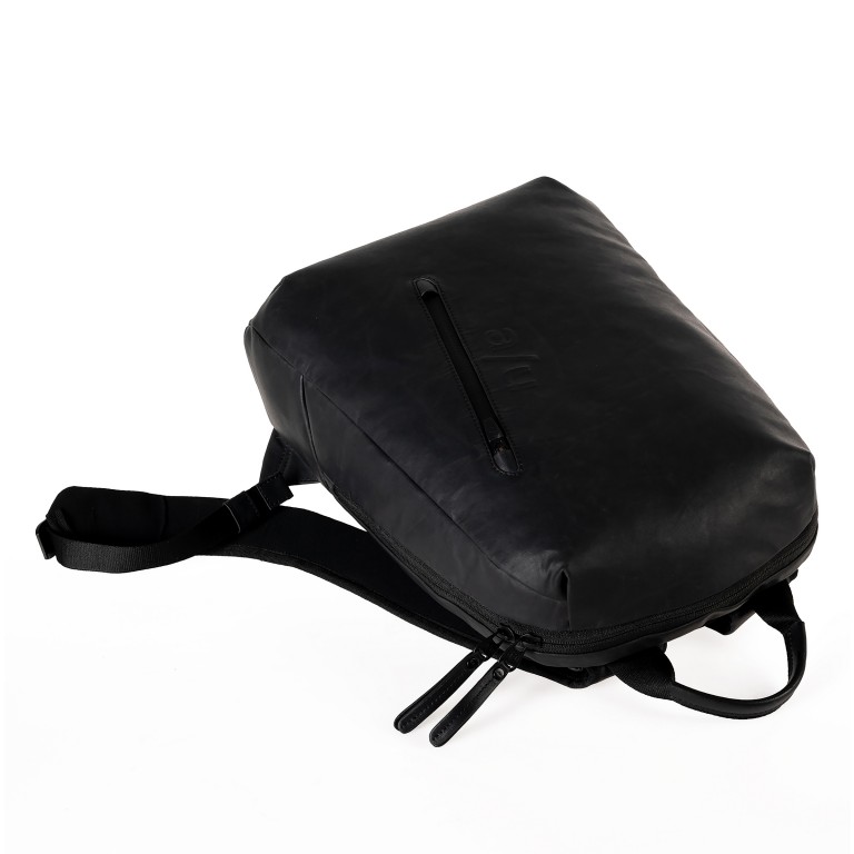 Rucksack Japan Re Kumotsu mit Notebookfach 11 Zoll Black, Farbe: schwarz, Marke: Aunts & Uncles, EAN: 4255717200564, Abmessungen in cm: 27x39x14, Bild 10 von 10