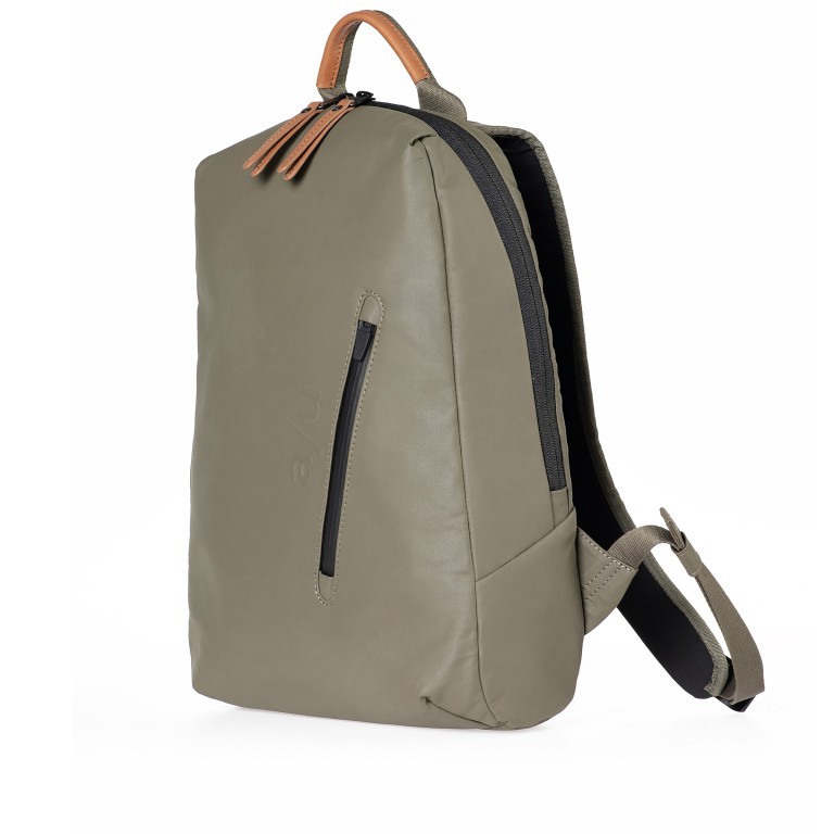 Rucksack Japan Re Kumotsu mit Notebookfach 11 Zoll Fallen Rock, Farbe: taupe/khaki, Marke: Aunts & Uncles, EAN: 4255717200571, Abmessungen in cm: 27x39x14, Bild 2 von 10