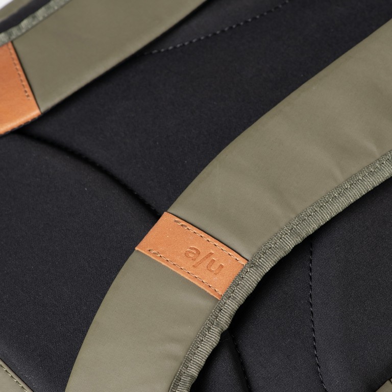 Rucksack Japan Re Kumotsu mit Notebookfach 11 Zoll Fallen Rock, Farbe: taupe/khaki, Marke: Aunts & Uncles, EAN: 4255717200571, Abmessungen in cm: 27x39x14, Bild 7 von 10