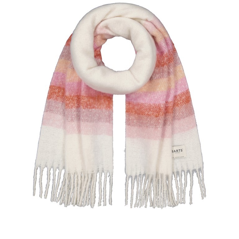 Schal Tylur mit Fransen Pink, Farbe: rosa/pink, Marke: Barts, EAN: 8717457930300, Abmessungen in cm: 45.5x210x0.5, Bild 1 von 1