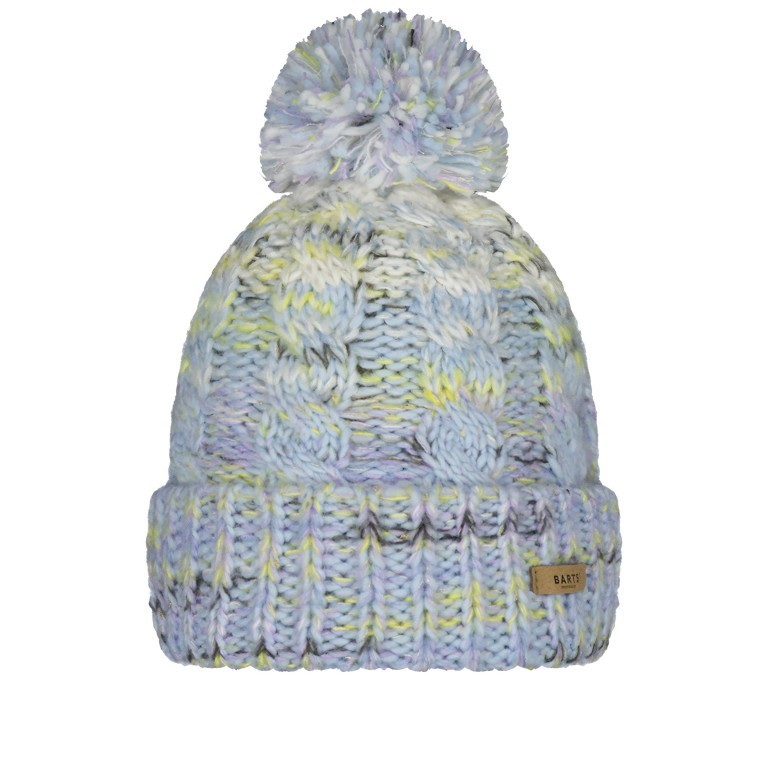 Mütze Iska mit Bommel Light Blue, Farbe: blau/petrol, Marke: Barts, EAN: 8717457928277, Bild 1 von 1