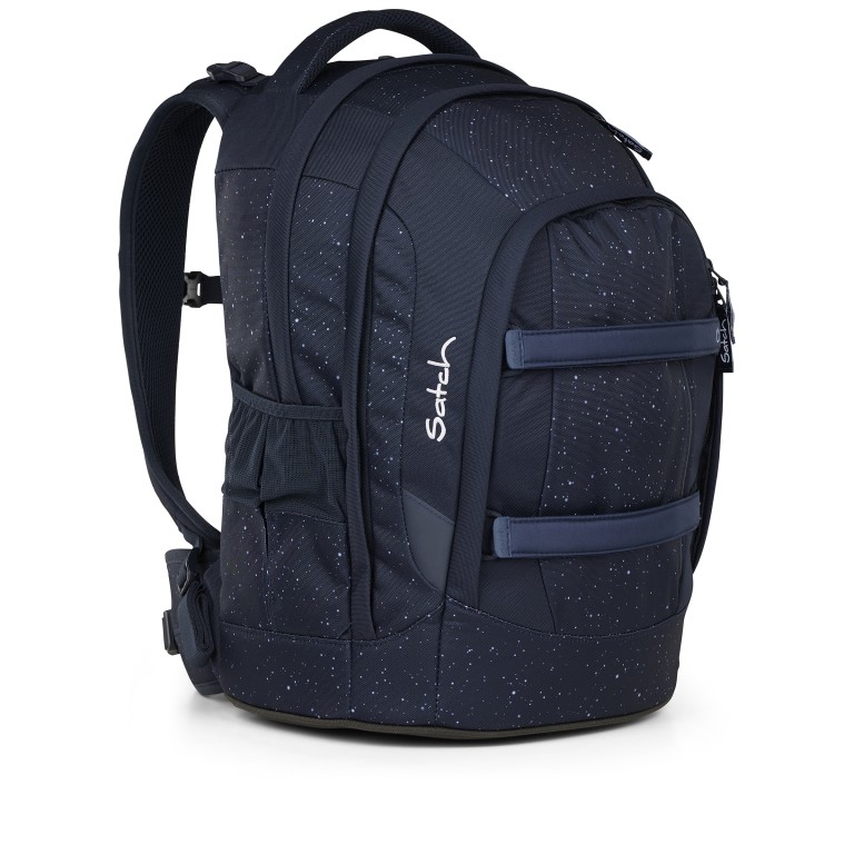 Schulrucksack Pack Midnight Edition Set 3-teilig Night Sky, Farbe: blau/petrol, Marke: Satch, EAN: 4057081210640, Abmessungen in cm: 30x45x22, Bild 8 von 13
