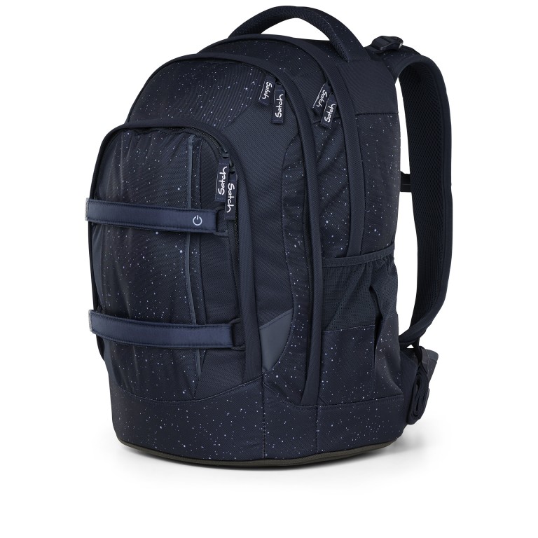 Schulrucksack Pack Midnight Edition Set 3-teilig Night Sky, Farbe: blau/petrol, Marke: Satch, EAN: 4057081210640, Abmessungen in cm: 30x45x22, Bild 4 von 13