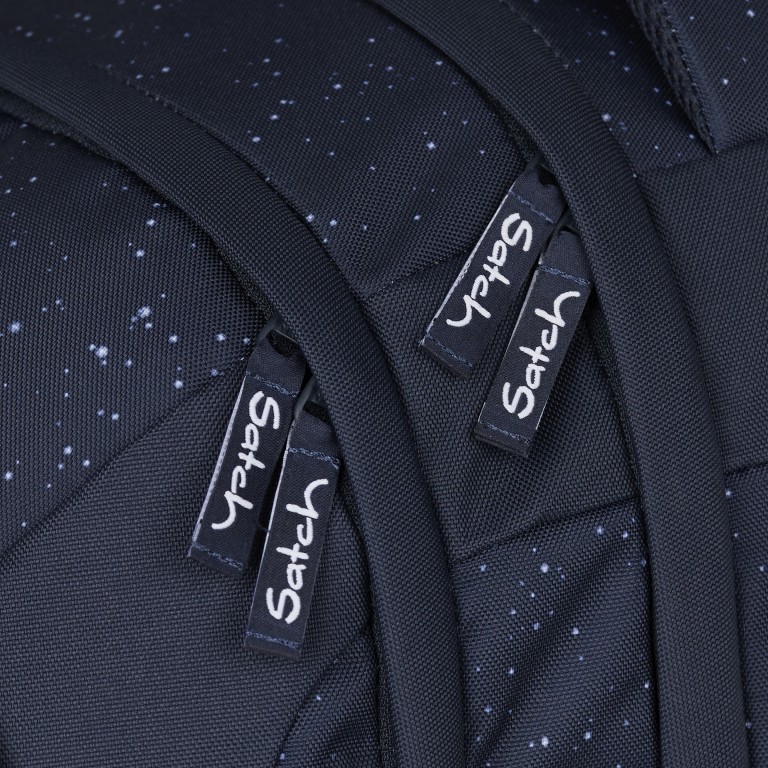 Schulrucksack Pack Midnight Edition Set 3-teilig Night Sky, Farbe: blau/petrol, Marke: Satch, EAN: 4057081210640, Abmessungen in cm: 30x45x22, Bild 12 von 13
