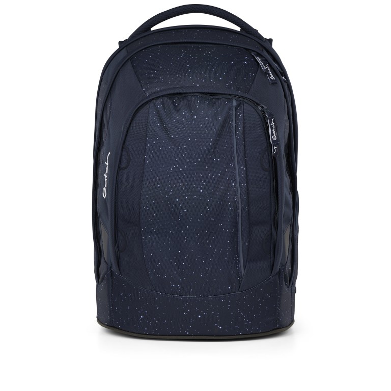 Schulrucksack Pack Midnight Edition Set 3-teilig Night Sky, Farbe: blau/petrol, Marke: Satch, EAN: 4057081210640, Abmessungen in cm: 30x45x22, Bild 2 von 13
