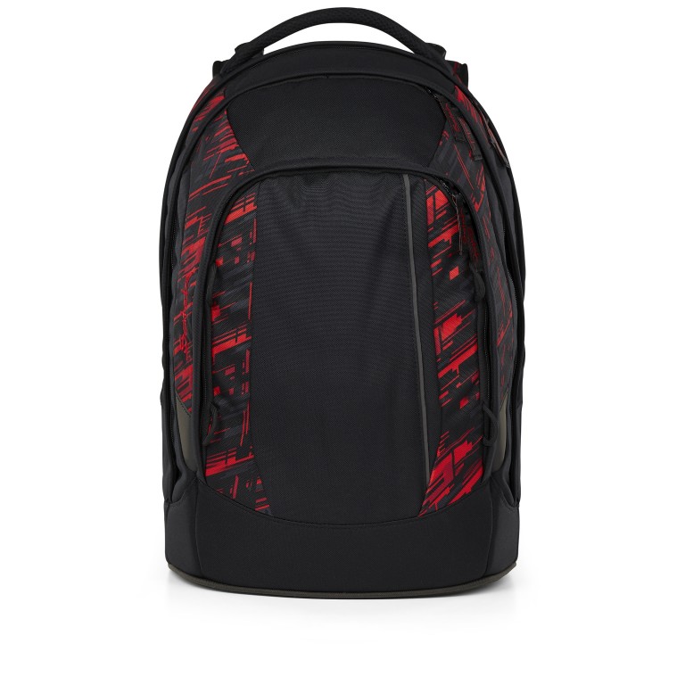Schulrucksack Pack Midnight Edition Set 3-teilig Night Rider, Farbe: schwarz, Marke: Satch, EAN: 4057081210657, Abmessungen in cm: 30x45x22, Bild 2 von 13