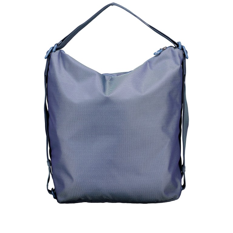 Rucksack MD20 QMT09 auch als Tasche tragbar Blue Wing, Farbe: blau/petrol, Marke: Mandarina Duck, EAN: 8032803850928, Abmessungen in cm: 32x38x14, Bild 3 von 10