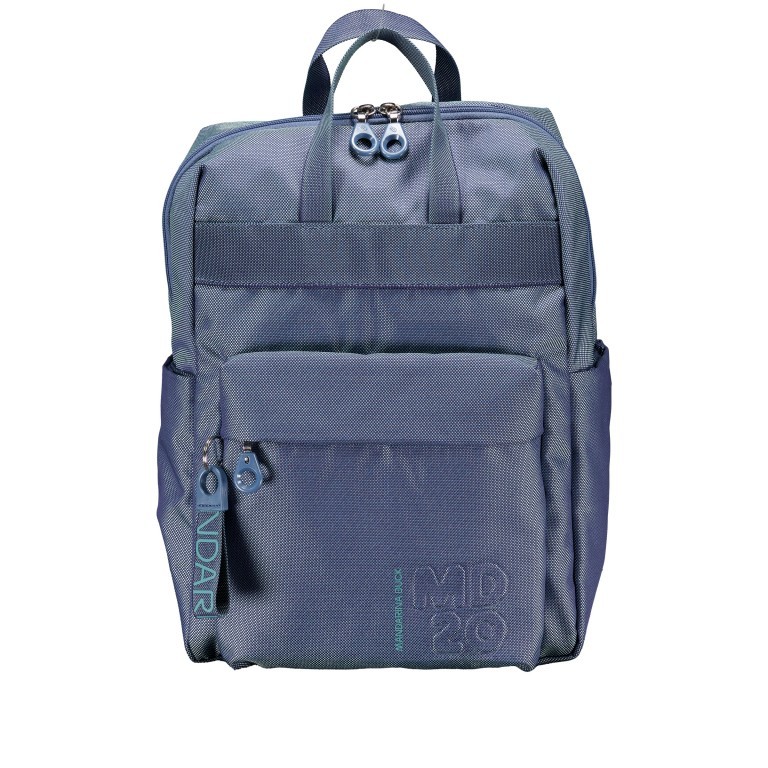 Rucksack MD20 QMT17 Blue Wing, Farbe: blau/petrol, Marke: Mandarina Duck, EAN: 8032803851222, Abmessungen in cm: 26x37x12, Bild 1 von 8