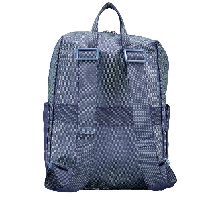 Rucksack MD20 QMT17 Blue Wing, Farbe: blau/petrol, Marke: Mandarina Duck, EAN: 8032803851222, Abmessungen in cm: 26x37x12, Bild 3 von 8