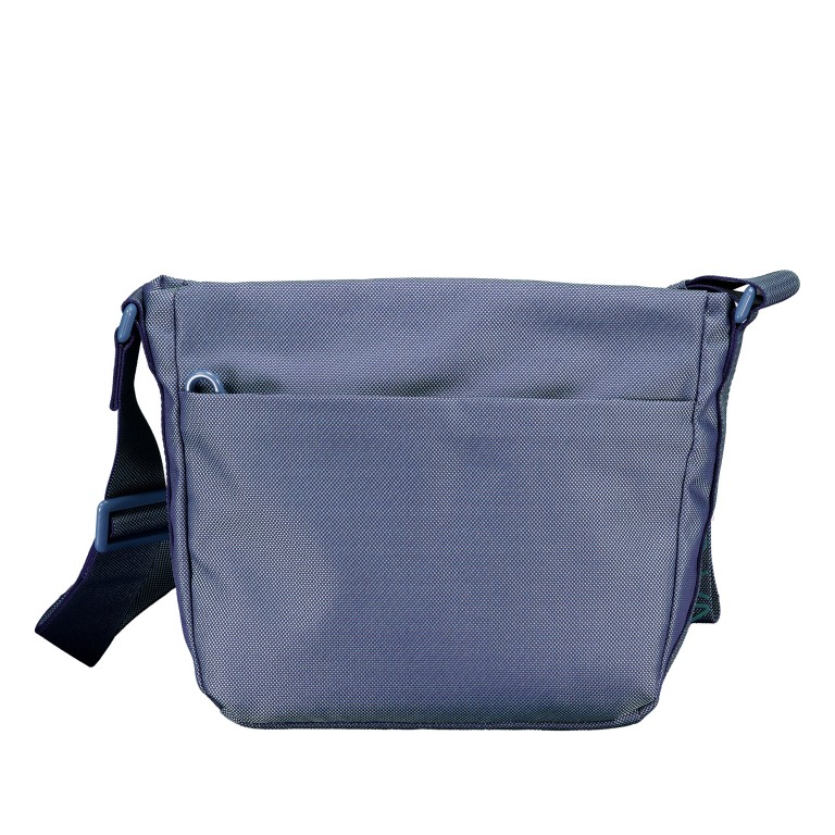 Umhängetasche MD20 QMT43 Blue Wing, Farbe: blau/petrol, Marke: Mandarina Duck, EAN: 8032803852922, Abmessungen in cm: 26x22.5x8.5, Bild 3 von 6