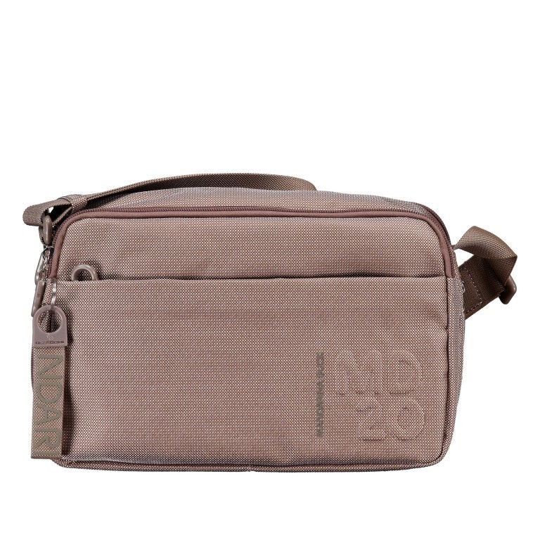 Umhängetasche MD20 QMT48 Taupe, Farbe: taupe/khaki, Marke: Mandarina Duck, EAN: 8032803853677, Abmessungen in cm: 28x19.5x9, Bild 1 von 6