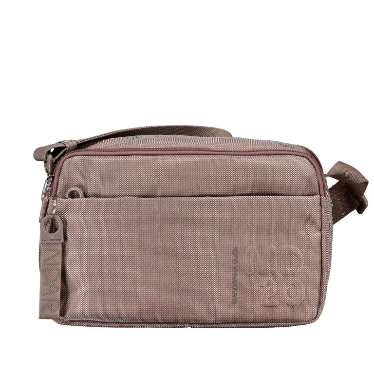 Umhängetasche MD20 QMT48 Taupe, Farbe: taupe/khaki, Marke: Mandarina Duck, EAN: 8032803853677, Abmessungen in cm: 28x19.5x9, Bild 1 von 6