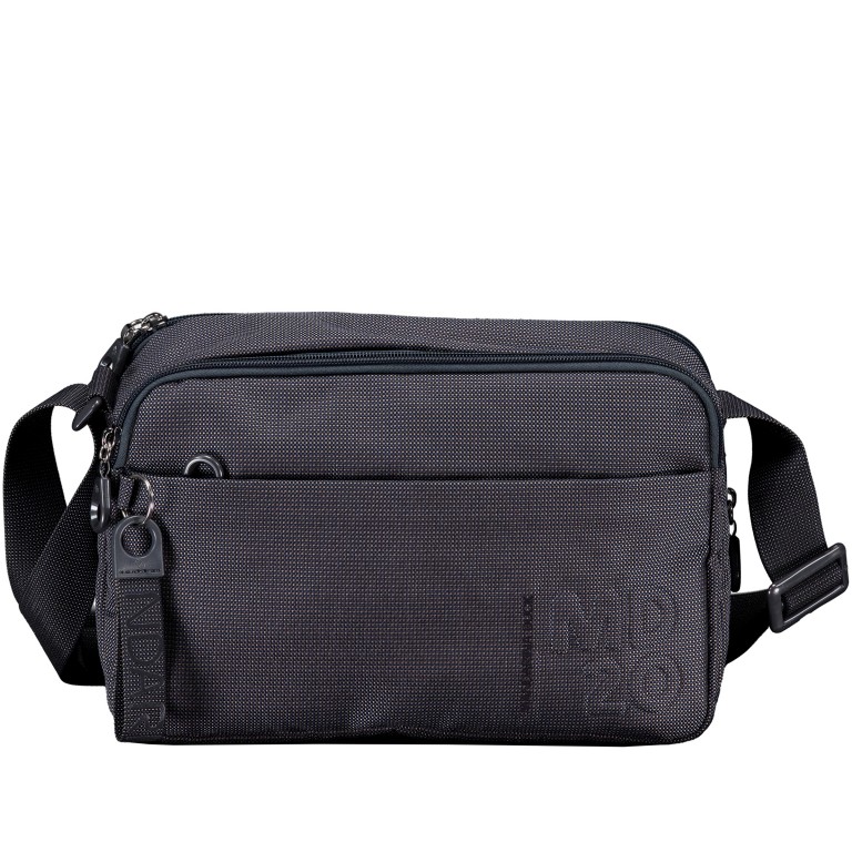 Umhängetasche MD20 QMT48 Steel, Farbe: grau, Marke: Mandarina Duck, EAN: 8032803853707, Abmessungen in cm: 28x19.5x9, Bild 1 von 6