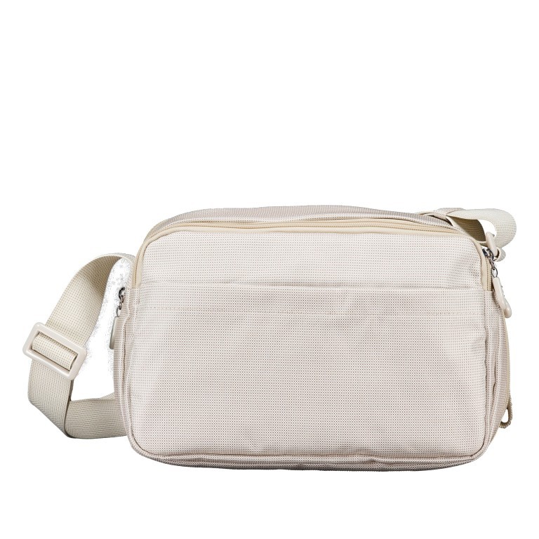 Umhängetasche MD20 QMT48 Whitecap Gray, Farbe: weiß, Marke: Mandarina Duck, EAN: 8032803857309, Abmessungen in cm: 28x19.5x9, Bild 3 von 6