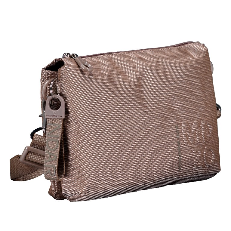 Umhängetasche MD20 QMT51 Taupe, Farbe: taupe/khaki, Marke: Mandarina Duck, EAN: 8032803854155, Abmessungen in cm: 25x18.5x7, Bild 2 von 6