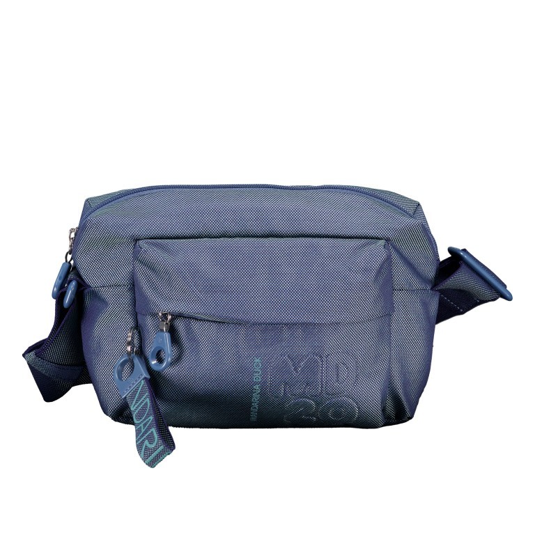 Umhängetasche MD20 QMTT7 Blue Wing, Farbe: blau/petrol, Marke: Mandarina Duck, EAN: 8032803854704, Abmessungen in cm: 22x17x9.5, Bild 1 von 6