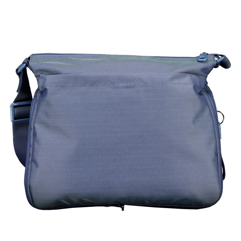 Umhängetasche MD20 QMTX6 Blue Wing, Farbe: blau/petrol, Marke: Mandarina Duck, EAN: 8032803855008, Abmessungen in cm: 33x28x7, Bild 3 von 6