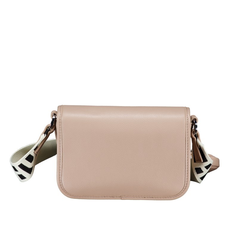 Umhängetasche Bel Crossbody Flap Dark Beige, Farbe: beige, Marke: HUGO, EAN: 4063545103595, Abmessungen in cm: 20x14x7.5, Bild 3 von 6