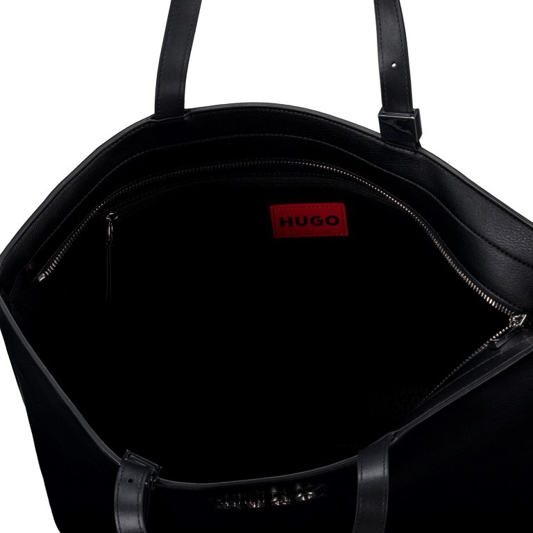 Shopper Mel 2.0 Tote Bag Black, Farbe: schwarz, Marke: HUGO, EAN: 4063545103625, Abmessungen in cm: 37x29.5x13.5, Bild 5 von 5