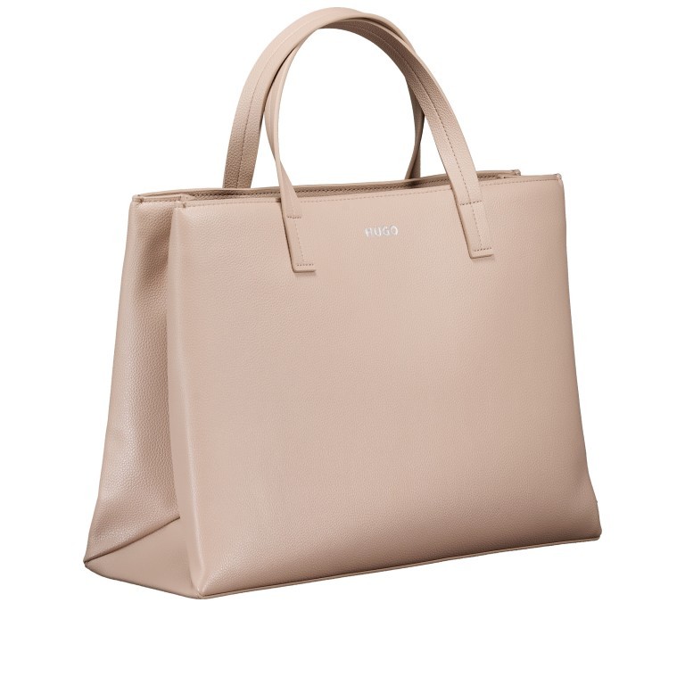 Handtasche Bel Tote Bag Dark Beige, Farbe: beige, Marke: HUGO, EAN: 4063545102963, Abmessungen in cm: 38x26.5x13, Bild 2 von 7