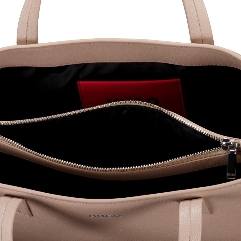 Handtasche Bel Tote Bag Dark Beige, Farbe: beige, Marke: HUGO, EAN: 4063545102963, Abmessungen in cm: 38x26.5x13, Bild 7 von 7