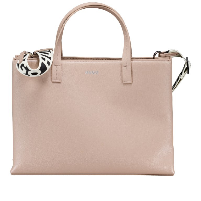 Handtasche Bel Tote Bag Dark Beige, Farbe: beige, Marke: HUGO, EAN: 4063545102963, Abmessungen in cm: 38x26.5x13, Bild 1 von 7